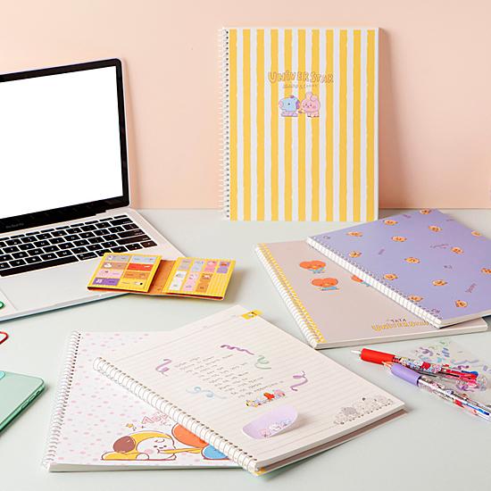 BT21 MY LITTLE BUDDY スプリング ノート 950 [韓国文具][文房具
