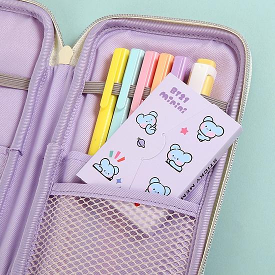 BTSメモ帳　ご購入者　おまけページ　② BT21 minini メモ 付箋 3種セット [韓国文具][文房具][BTS][防弾