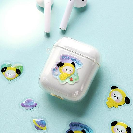 BT21 minini フレーク ステッカー 韓国 文具 文房具 シール かわいい