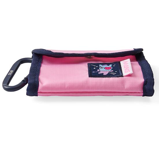 BT21 スペース ワッペン リップストップ ポーチ BTS 防弾少年団 公式