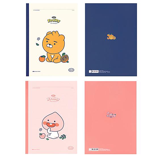 カカオフレンズ リトルフレンズ フルーティー B5 ノート kakao friends