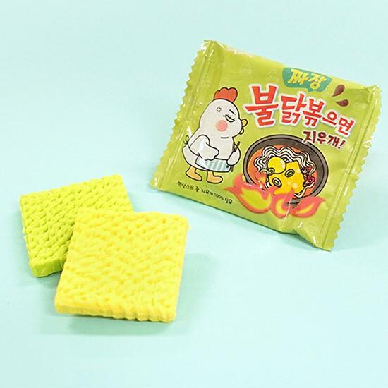 パロディー消しゴム パロディ 韓国 プルダックポックミョン 消しゴム parody ラーメン