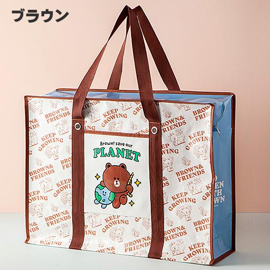 ラインフレンズ ターポリン バッグ 特大 LINE FRIENDS 公式