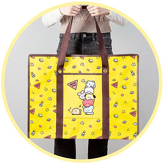BT21 minini ターポリン バッグ 特大 BTS 防弾少年団 公式