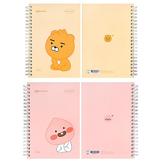 カカオフレンズ スタンダード インデックス スプリング ノート kakao