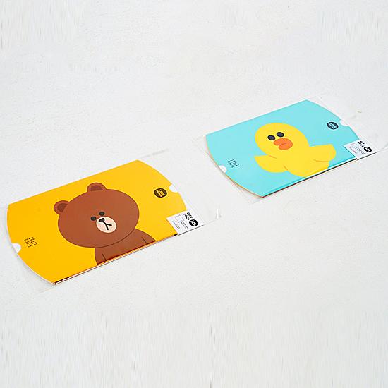 ラインフレンズ ギフトパック 2枚セット LINE FRIENDS 公式 包装 ラインフレンズ ギフトパック 2枚セット LINE FRIENDS 公式 包装