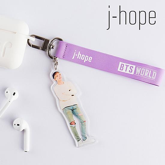 BTS ワールド 防弾少年団 グッズ ストラップ キーリング 公式