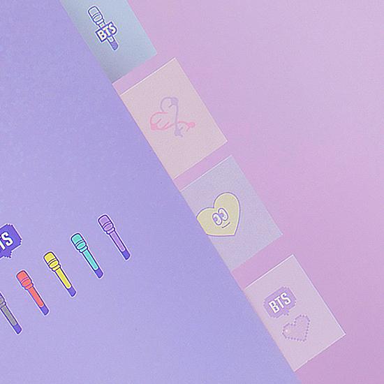 BTS ワールド 防弾少年団 グッズ カットオフ ふせん 付箋 公式 韓国