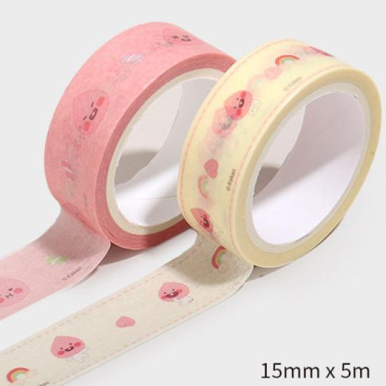 カカオフレンズ リトルレンズ マスキングテープ 4本セット kakao