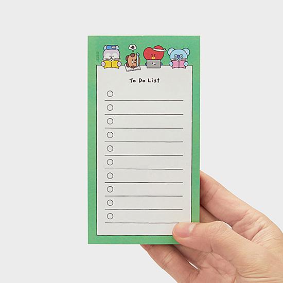 BT21 Todoリスト メモパッド BTS 防弾少年団 かわいい 公式 韓国 BT21 Todoリスト メモパッド BTS 防弾少年団 かわいい 公式 韓国