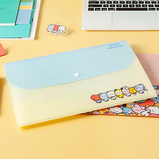 BT21 minini ドキュメント ファイル A4 5ポケット BTS 防弾少年団