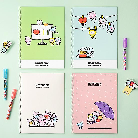 BT21 minini スプリング ノート BTS 防弾少年団 かわいい 公式 韓国