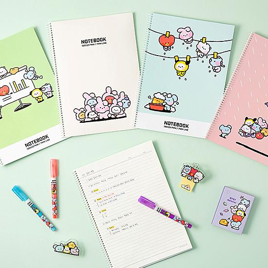 BT21 minini スプリング ノート BTS 防弾少年団 かわいい 公式