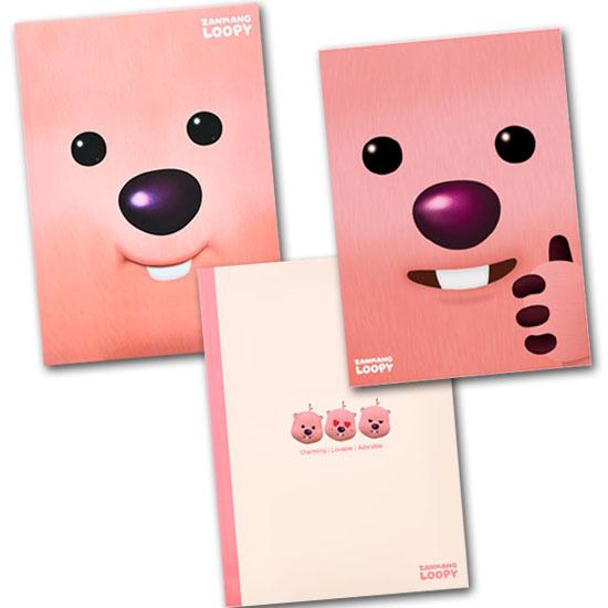ジャンマンルピー B5 ノート ZANMANG LOOPY 韓国 公式 かわいい : 韓国