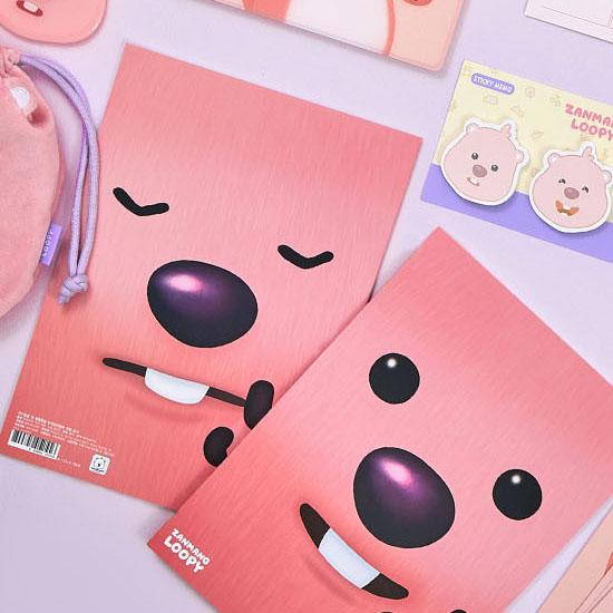 ジャンマンルピー B5 ノート ZANMANG LOOPY 韓国 公式 かわいい : 韓国