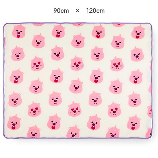 ジャンマンルピー 毛布 ひざ掛け ZANMANG LOOPY 韓国 公式 かわいい