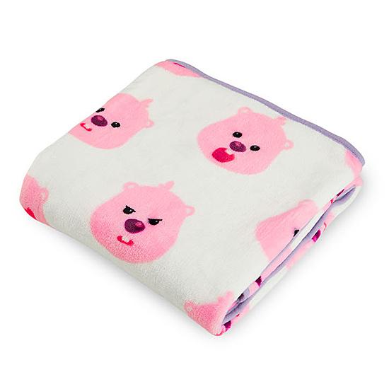ジャンマンルピー 毛布 ひざ掛け ZANMANG LOOPY 韓国 公式 かわいい