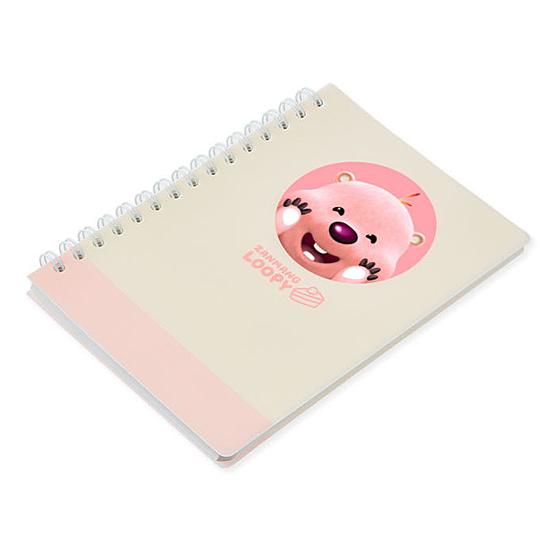 ジャンマンルピー A5 PP リング ノート ZANMANG LOOPY 韓国 公式