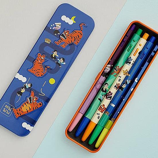 新品Tom Sachs 韓国限定ボールペン 韓国 お日さまとお月さま おとぎ話