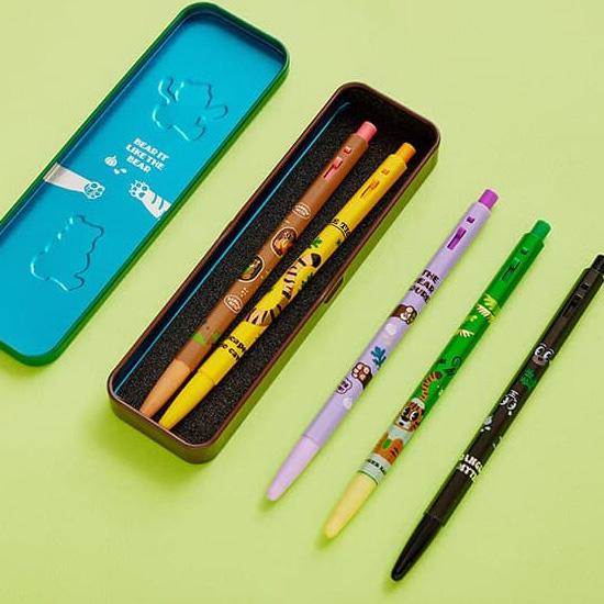 韓国 タングン神話 おとぎ話 モナミ ボールペン 5本セット 韓国語