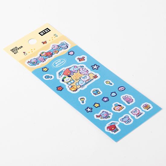 BT21 minini サマー ステッカー BTS 防弾少年団 ミニニ 公式 かわいい