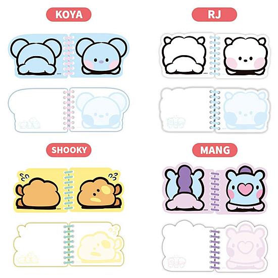 BT21 minini メモ ノート BTS ミニニ 防弾少年団 公式 手帳