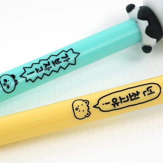 タゴミ ハングル フィギュア 中性ペン 韓国語 かわいい おもしろ 文具