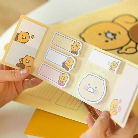 カカオフレンズ チュンシク 4段 付箋 チュンシギ ふせん 韓国 Kakao
