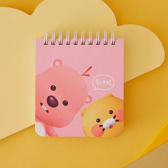 ジャンマンルピー × カカオフレンズ チュンシク ミニ ノート ZANMANG