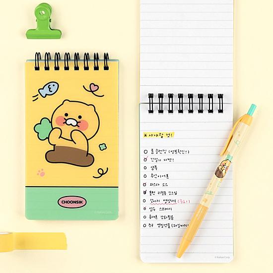 カカオフレンズ チュンシク PPカバー リング手帳 kakao friends 韓国