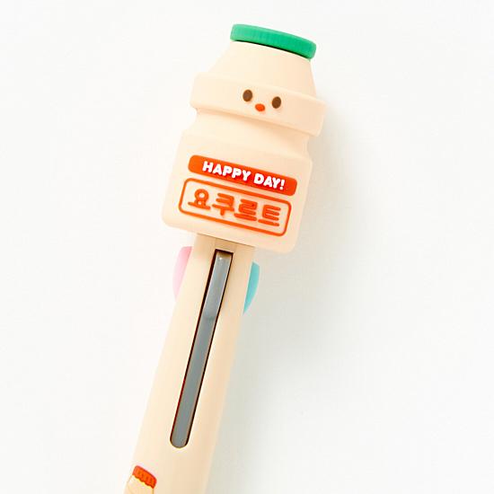 韓国 ヨークルト フィギュア 3色 ペン ボールペン かわいい お土産