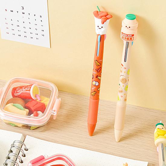 韓国 ヨークルト フィギュア 3色 ペン ボールペン かわいい お土産