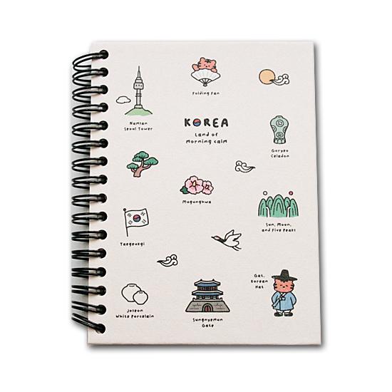 韓国 伝統 アイコン メモ 手帳 メモ帳 かわいい お土産 : 韓国情報広場