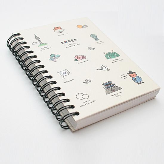 韓国 伝統 アイコン メモ 手帳 メモ帳 かわいい お土産 : 韓国情報広場