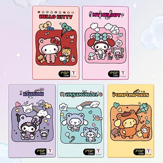 サンリオ ハローキティ いい日 Tmoney カード 韓国 交通カード T