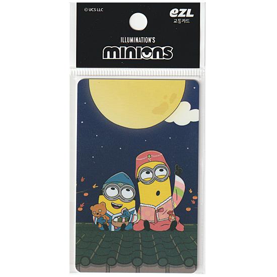 ミニオンズ 満月 EZL カード 韓国交通カード イズル minions イジュル