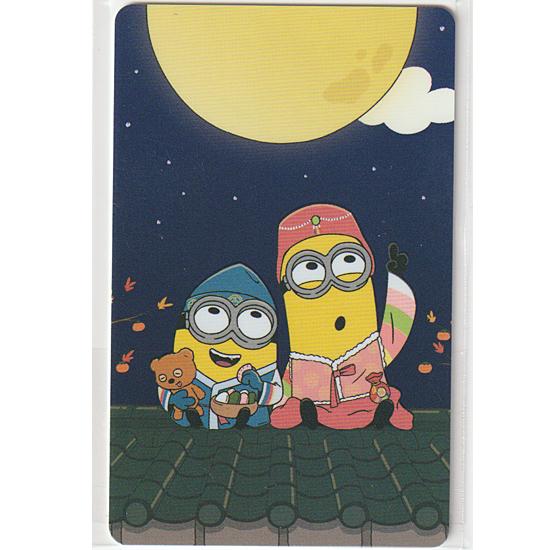 ミニオンズ 満月 EZL カード 韓国交通カード イズル minions イジュル