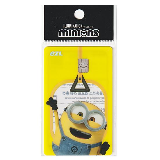 ミニオンズ 地下鉄 透明 EZL カード 韓国交通カード イズル minions