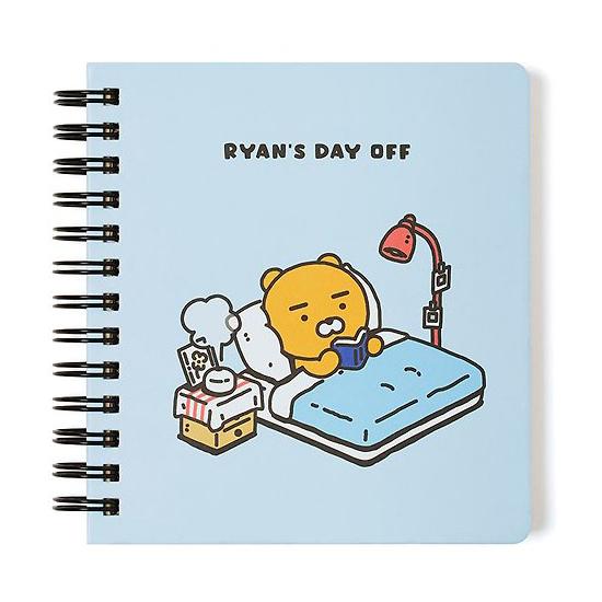 カカオフレンズ ライアン デイリー ミニ ノート kakao friends 韓国