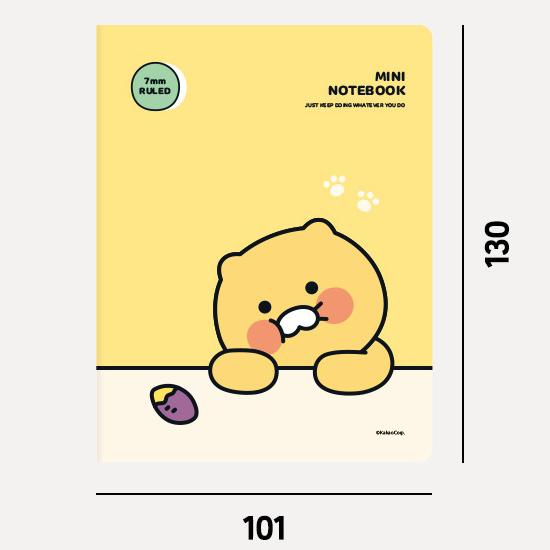 カカオフレンズ チュンシク ミニ ノート kakao friends 韓国 文具 メモ