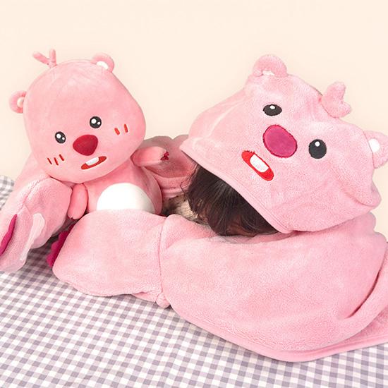 ジャンマンルピー 手袋 マント 毛布 ひざ掛け 肩掛け ZANMANG LOOPY