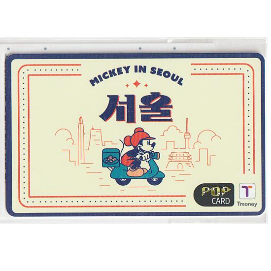 ディズニー ミッキー ソウル Kフード Tmoney カード 韓国 交通カード T