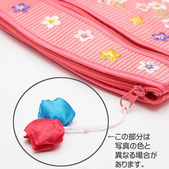 韓国伝統 花刺繍 ヌビ ポーチ キルト イブル 小物入れ かわいい お土産