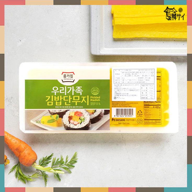 クール便選択必要!】宗家 のり巻き用 たくあん 400g ☆韓国料理/キンパ/キンパ材料/キンパ具/たくあん☆ :2749:韓国食品市場 - 通販 - Yahoo!ショッピング クール便選択必要!】宗家 のり巻き用 たくあん 400g ☆韓国料理/キンパ/キンパ材料/キンパ具/たくあん☆ :2749:韓国食品市場 - 通販 - Yahoo!ショッピング