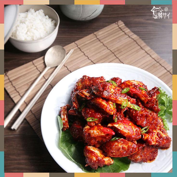 クール便選択必要！】韓国産 ヤンニョムケジャン 1kg ☆本場の味！「南