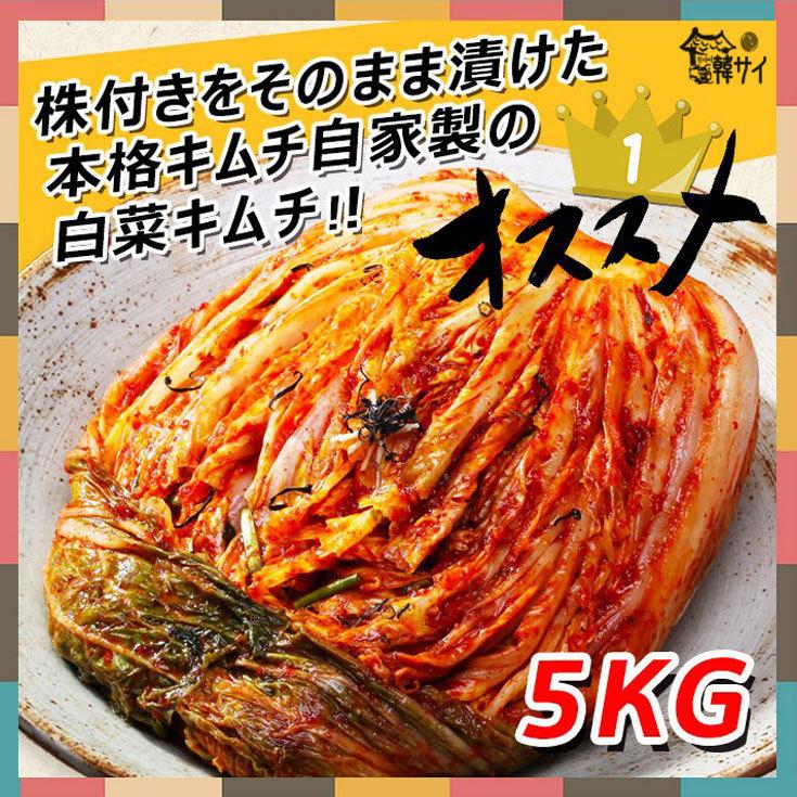 冷蔵便選択必要 韓サイ 白菜キムチ５kg 自家製 手作り ポギキムチ はくさいキムチ 韓国本場の味をそのまま おすすめ 7301 韓国スーパー 通販 Yahoo ショッピング