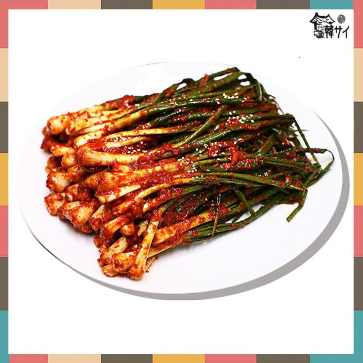 【冷蔵便選択必要！】韓サイ　自家製　ネギキムチ　300g　★手作り★パキムチ/ネギ/ねぎキムチ//韓国本場の味をそのまま！おすすめ★ |  | 01