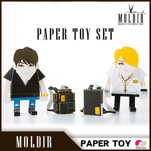 50%OFF! 贈答 お買い得セット 国内発送 日本公式販売 MOLDIR Paper Toy SET JYJ ジェジュン MOMOTO zzyzx.photo zzyzx.photo