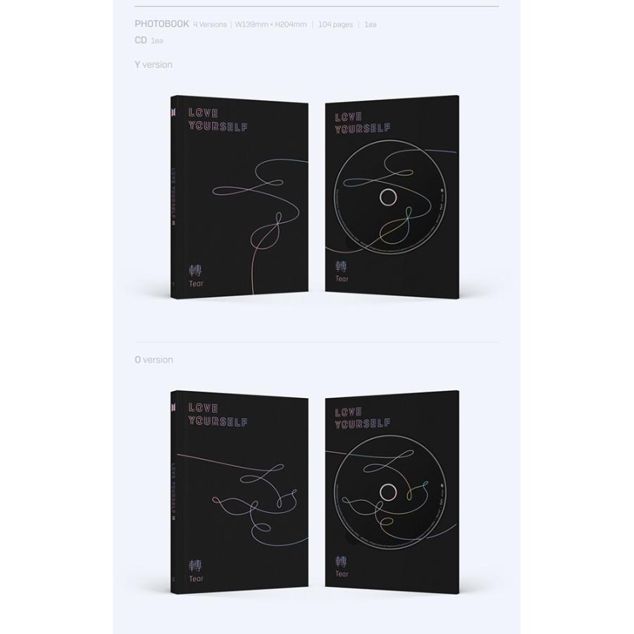 3次予約 Bts 防弾少年団 6thミニアルバム Love Yourself 轉 Tear バージョン選択 5月18日発売予定 6月上旬発送予定 M Cd 韓国商品館 通販 Yahoo ショッピング