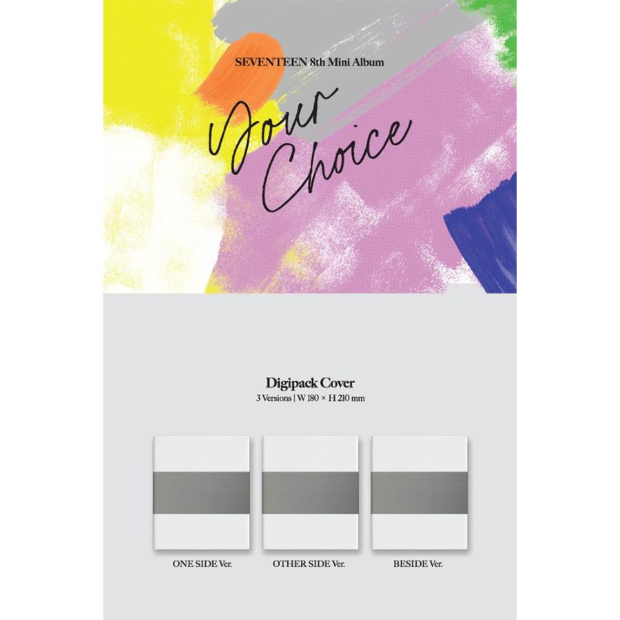 Seventeen Your Choice 8th Mini Album バージョン選択 送料無料 1次予約限定価格 初回限定ポスター 丸めて発送 セブンティーン セブチ 公式アルバム Kpop M Cd c 韓国商品館 通販 Yahoo ショッピング